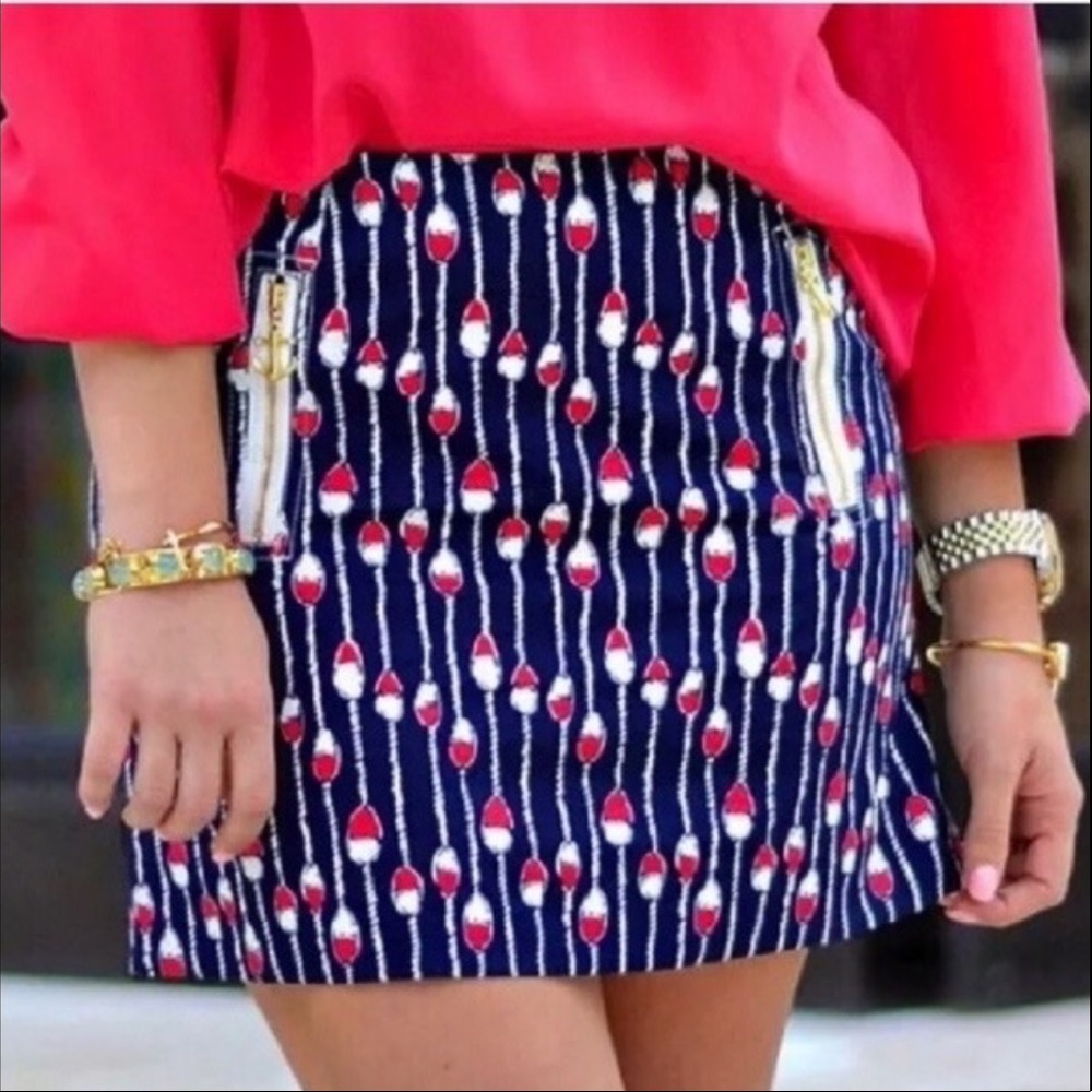 Lilly Pulitzer Nautical Tate Skirt